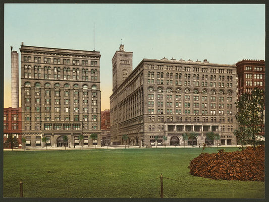 A picture of The Auditorium and annex, Chicago