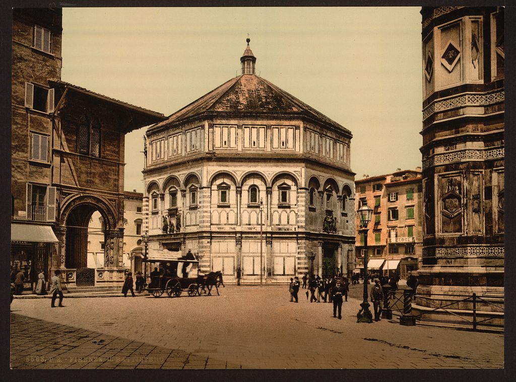 A picture of The Baptistry, Florence, Italy