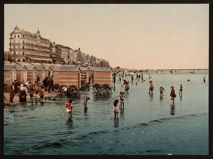 A picture of The beach and the sea, Blankenberghe, Belgium