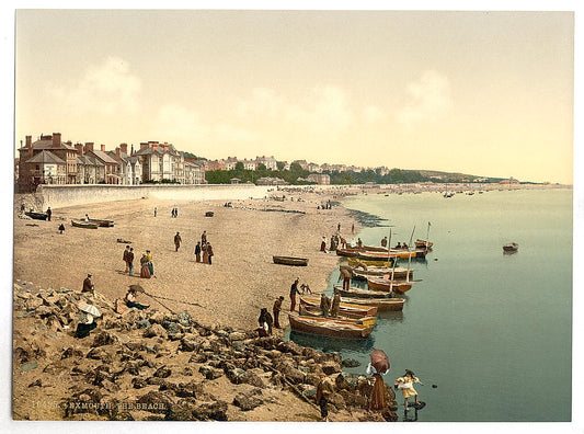 A picture of The beach, Exmouth, England