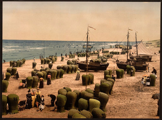 A picture of The beach, Scheveningen, Holland