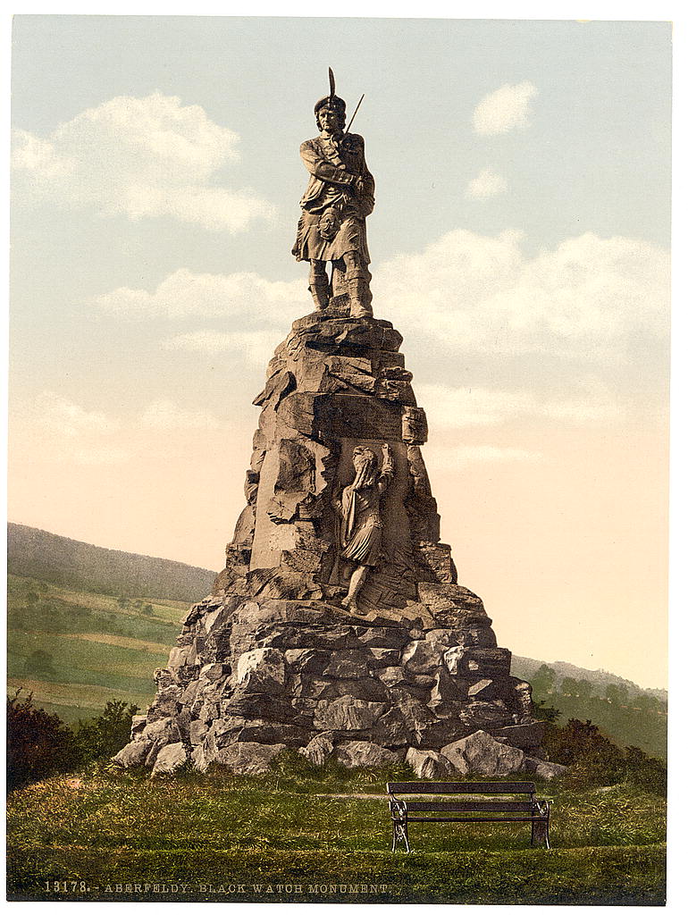 A picture of The Black Watch Monument, Aberfeldy, Scotland