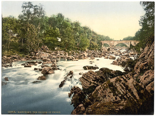 A picture of The bridge at Feugh, Banchory, Scotland