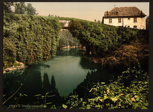 A picture of The bridge, Bétharram, Pyrenees, France