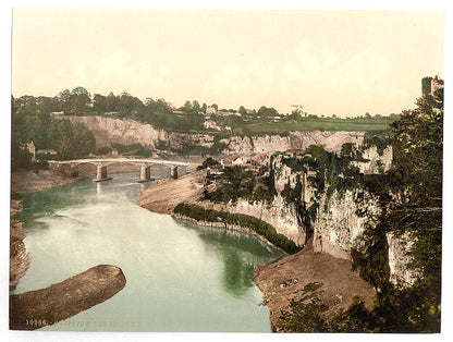 A picture of The bridge, I, Chepstow, Wales