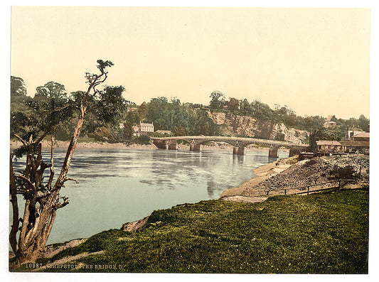 A picture of The bridge, II, Chepstow, Wales