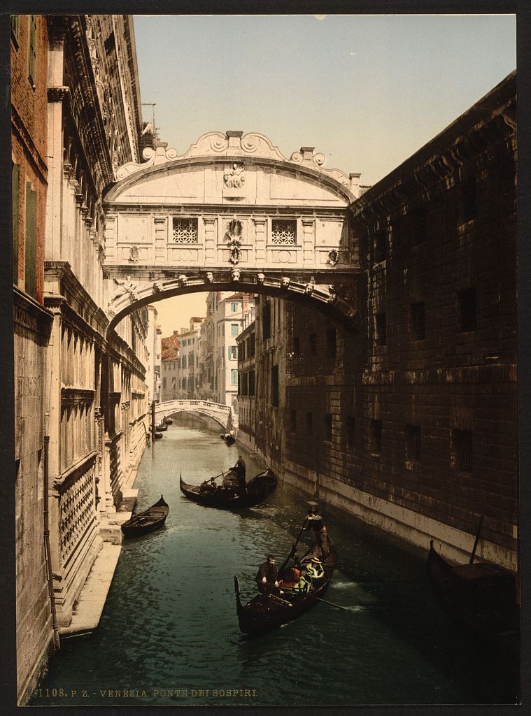 A picture of The Bridge of Sighs, Venice, Italy