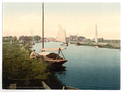 A picture of The bridge, Potter Heigham, England