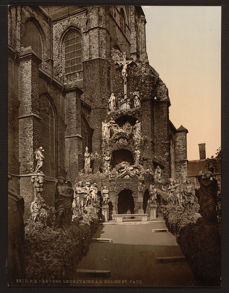 A picture of The Calvary, St. Paul's Church, Antwerp, Belgium