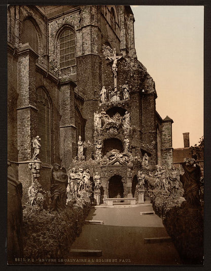 A picture of The Calvary, St. Paul's Church, Antwerp, Belgium