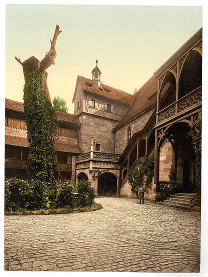 A picture of The Castle court, Nuremberg, Bavaria, Germany