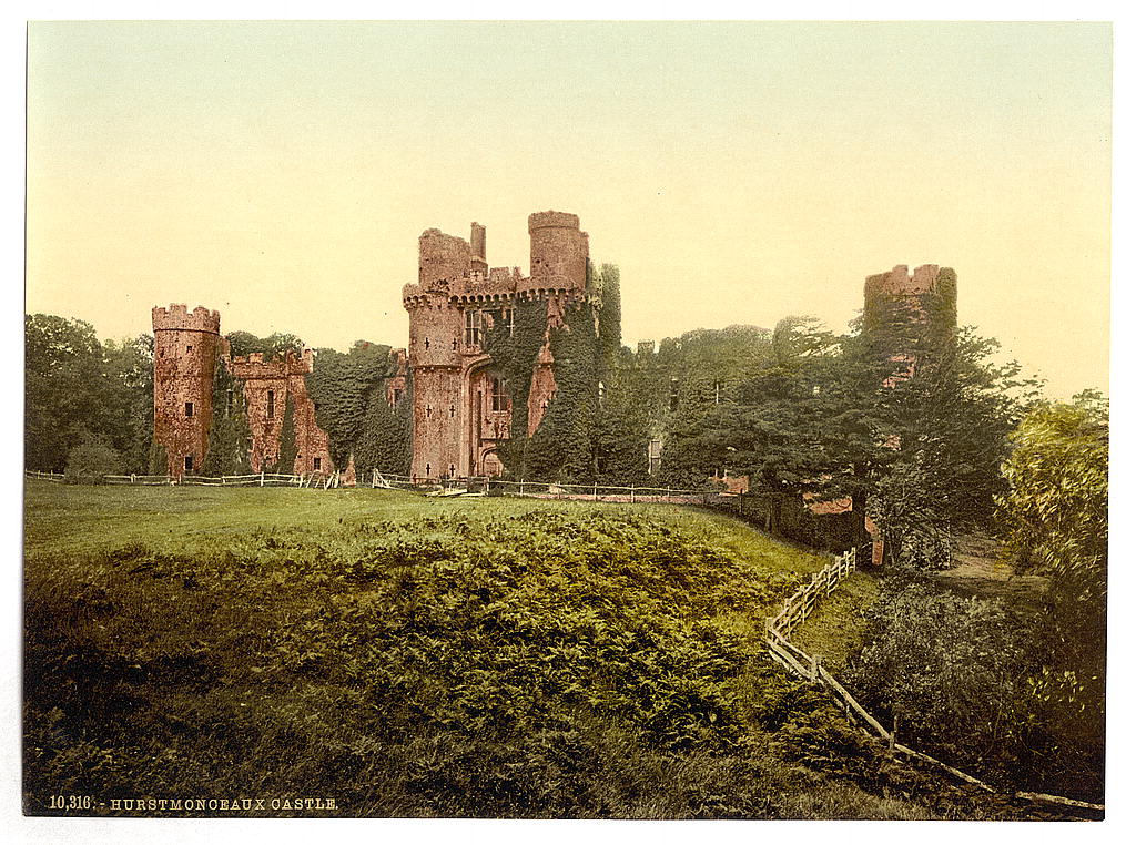 A picture of The castle, Hurstmonceux, England