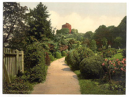 A picture of The castle, Launceston, Cornwall, England