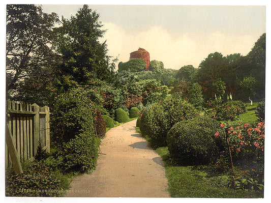 A picture of The castle, Launceston, Cornwall, England