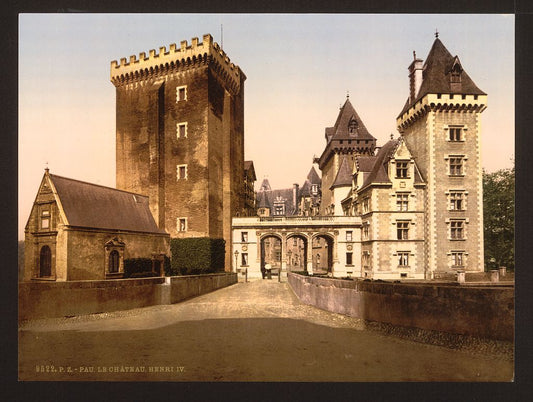 A picture of The castle of Henry IV, Pau, Pyrenees, France