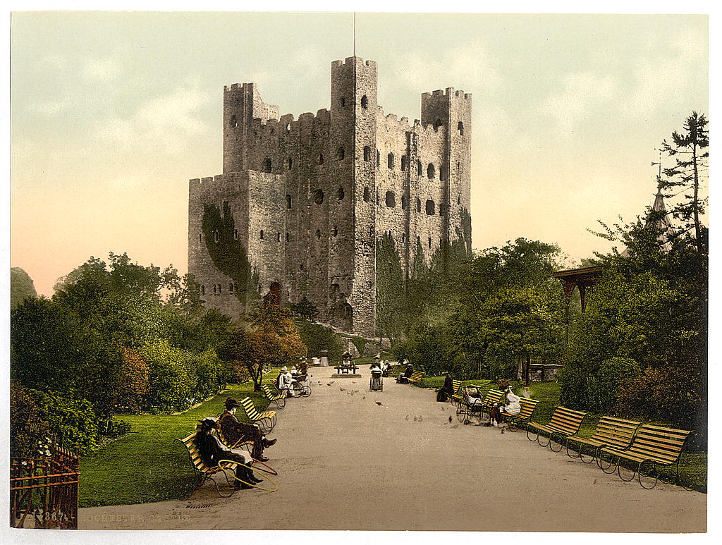 A picture of The castle, Rochester, England