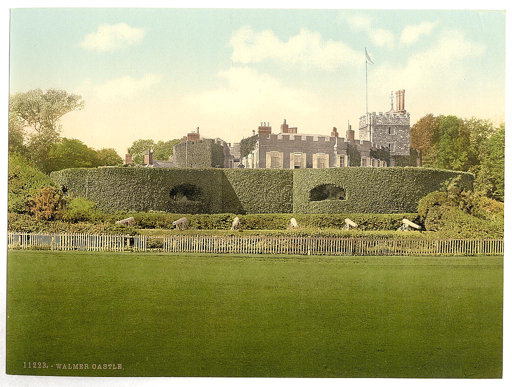 A picture of The castle, Walmer, England