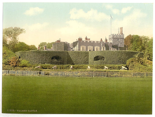 A picture of The castle, Walmer, England