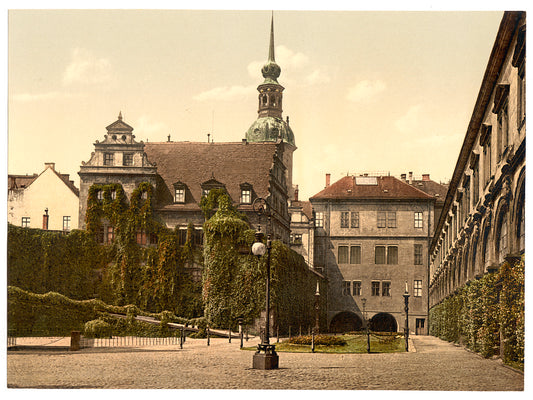 A picture of The Castle Yard, Altstadt, Dresden, Saxony, Germany