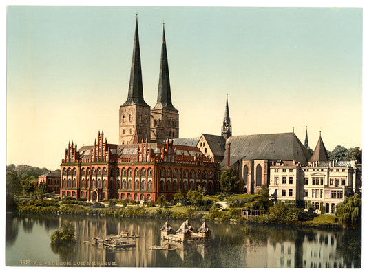 A picture of The cathedral and museum, Lubeck, Germany