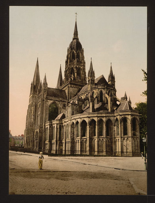 A picture of The cathedral, Bayeux, France
