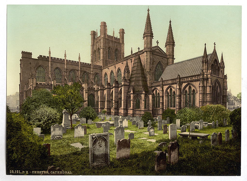 A picture of The cathedral, Chester, England