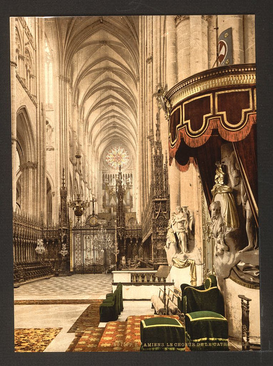 A picture of The Cathedral choir, Amiens, France