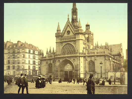 A picture of The cathedral, near the east railway station, Paris, France