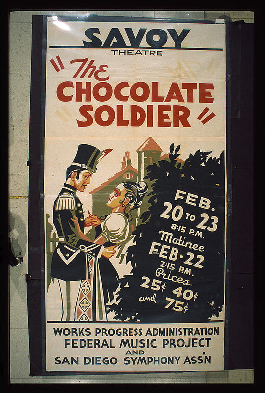 A picture of "The chocolate soldier"