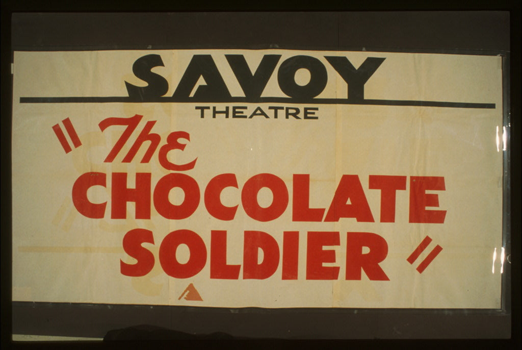 A picture of "The chocolate soldier"