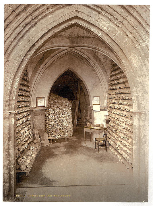 A picture of The church crypt, Hythe, England