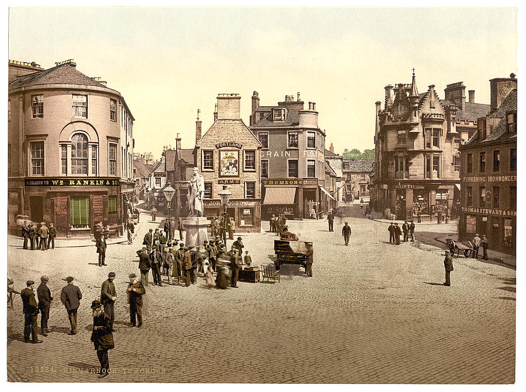 A picture of The cross, Kilmarnock, Scotland