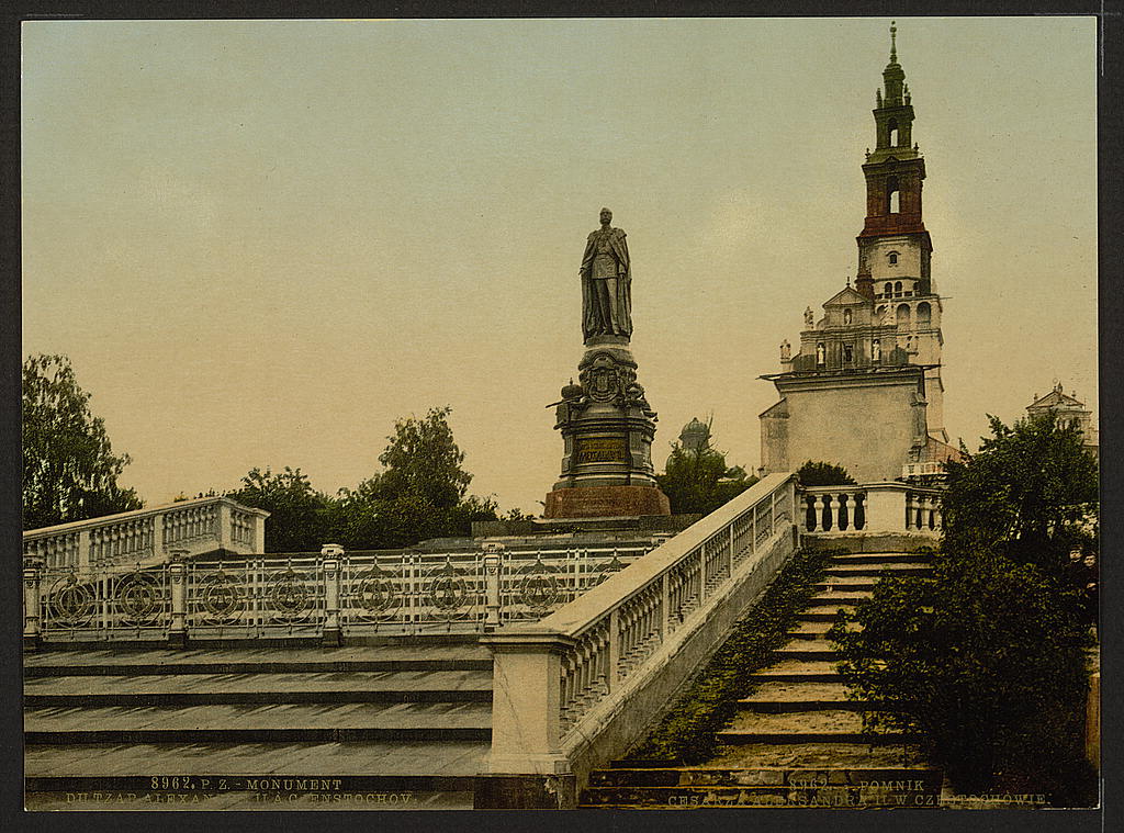 A picture of The Czar Alexander's monument, Czenstochow, Czestochowa, Poland