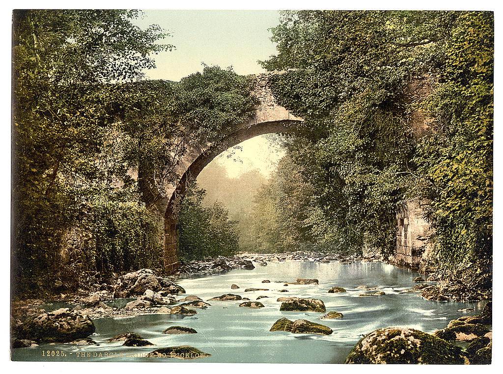 A picture of The Dargle Bridge. County Wicklow, Ireland