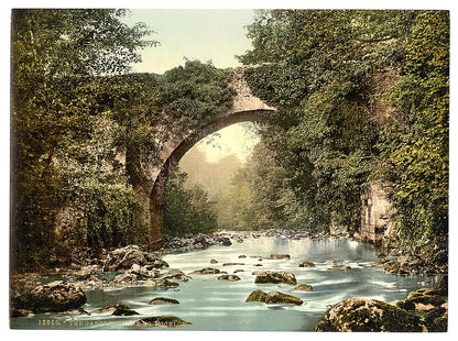 A picture of The Dargle Bridge. County Wicklow, Ireland