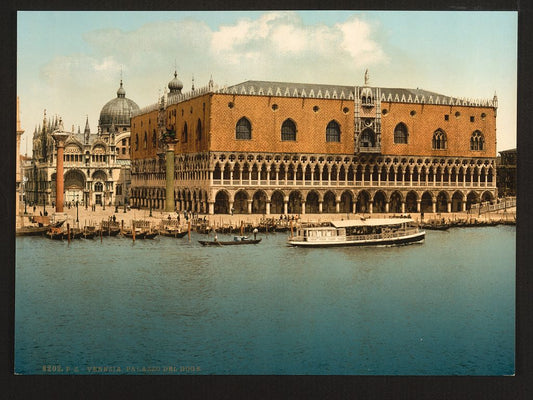 A picture of The Doges' Palace, Venice, Italy