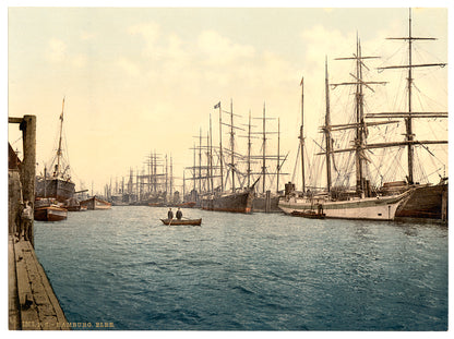 A picture of The Elbe, Hamburg, Germany
