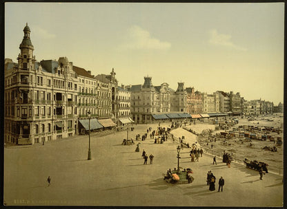 A picture of The embankment, west part, Ostend, Belgium