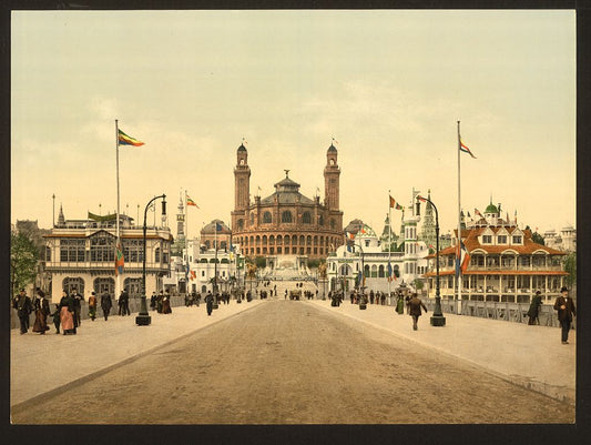 A picture of The environs of the Trocadero, Exposition Universal, 1900, Paris, France