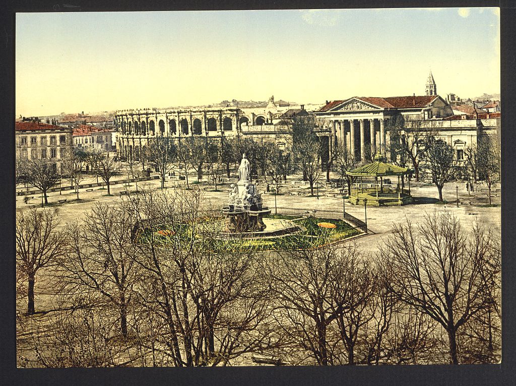 A picture of The esplanade, Nîmes, France