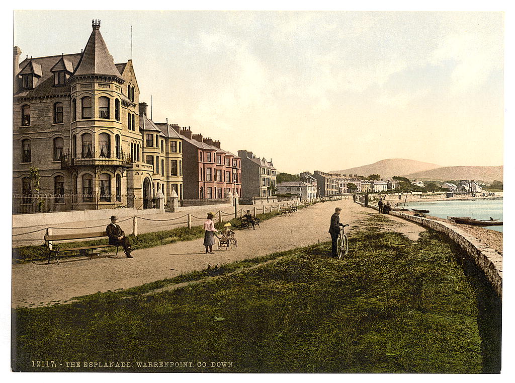 A picture of The Esplanade, Warrenpoint. County Down, Ireland