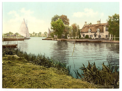 A picture of The ferry, Horning Village, England