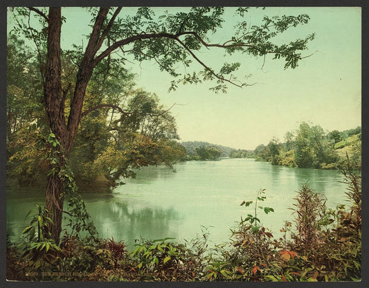 A picture of The French Broad at the Swannanoa, Asheville, N.C.