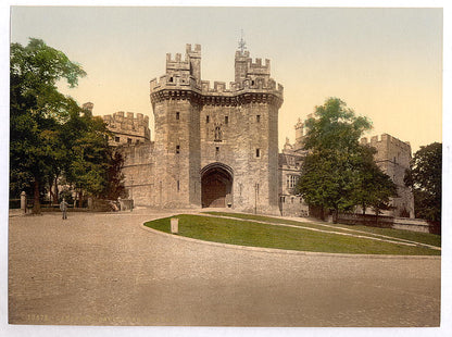 A picture of The gateway, Lancaster Castle, England