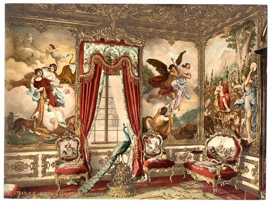 A picture of The Gobelin Tapestries, Linderhof Castle, Upper Bavaria, Germany