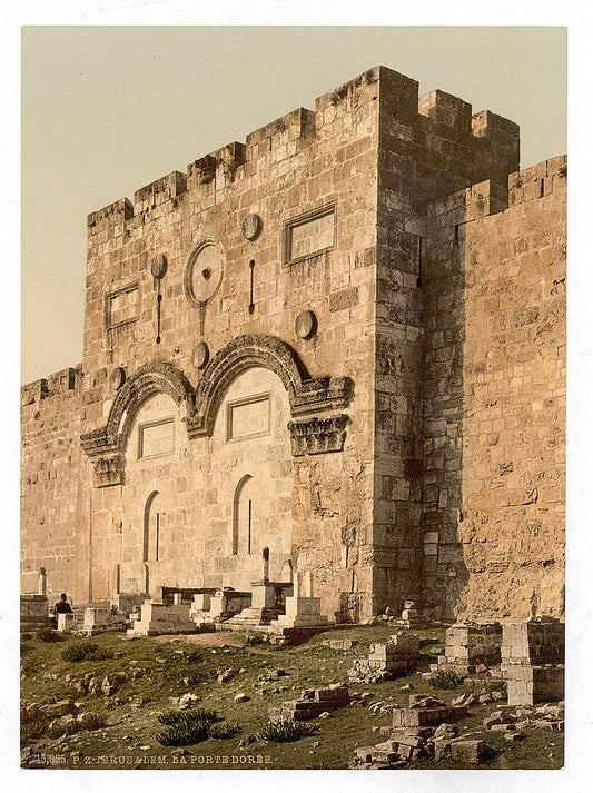 A picture of The Golden Gate (exterior), Jerusalem, Holy Land