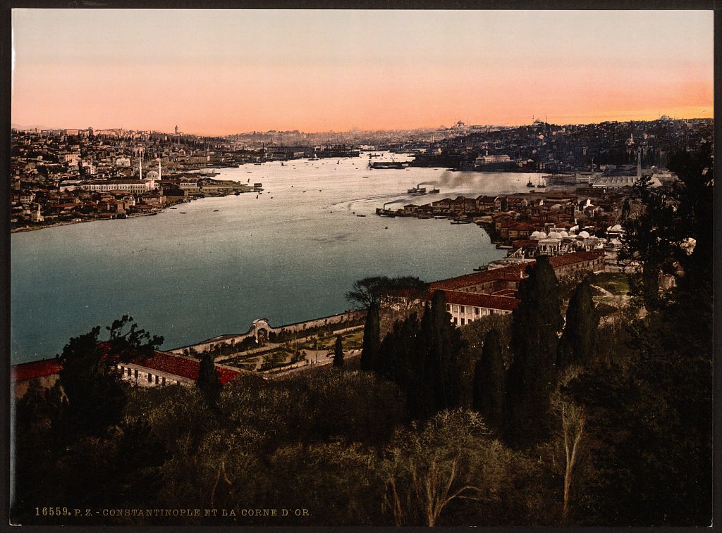 A picture of The Golden Horn, Constantinople, Turkey