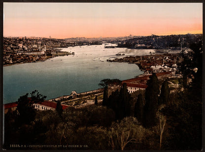 A picture of The Golden Horn, Constantinople, Turkey