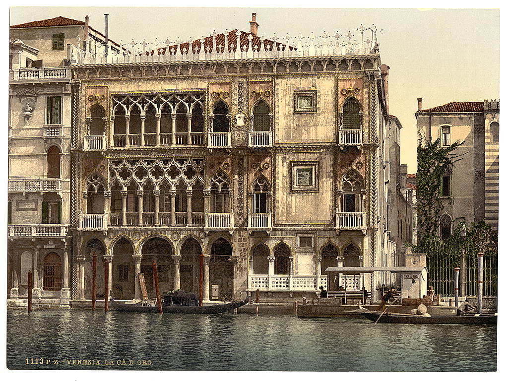 A picture of The Golden House, Venice, Italy