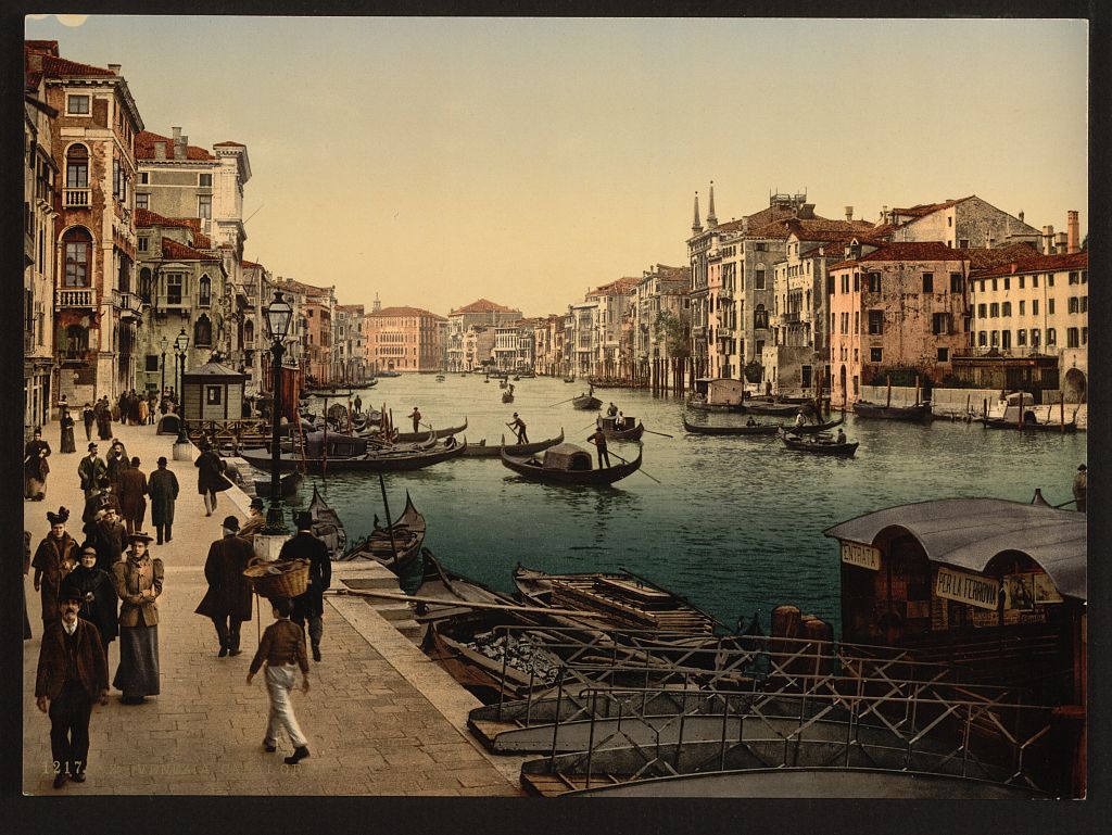 A picture of The Grand Canal, view II, Venice, Italy